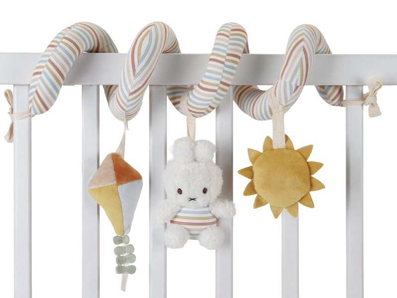 Špirála králiček Miffy Vintage Prúžky