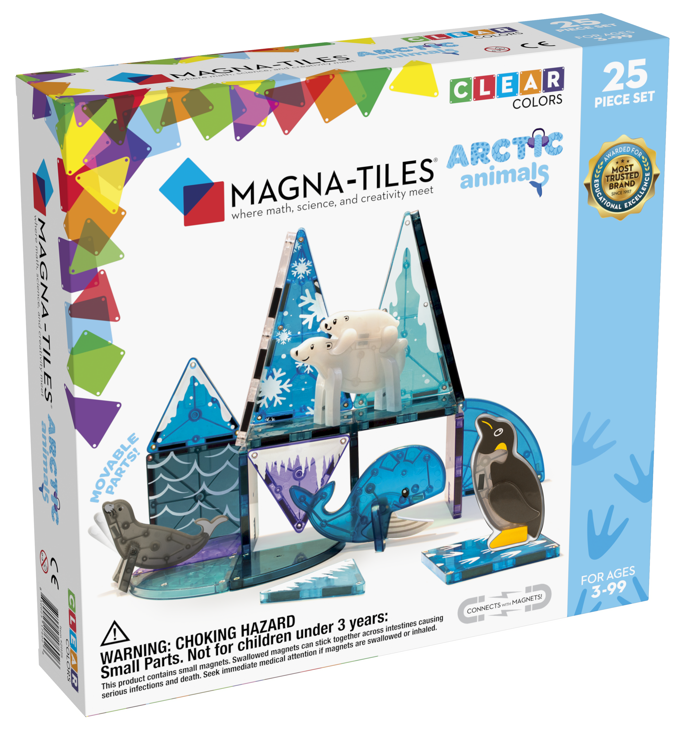 Magnetická stavebnica Arctic 25 dielov